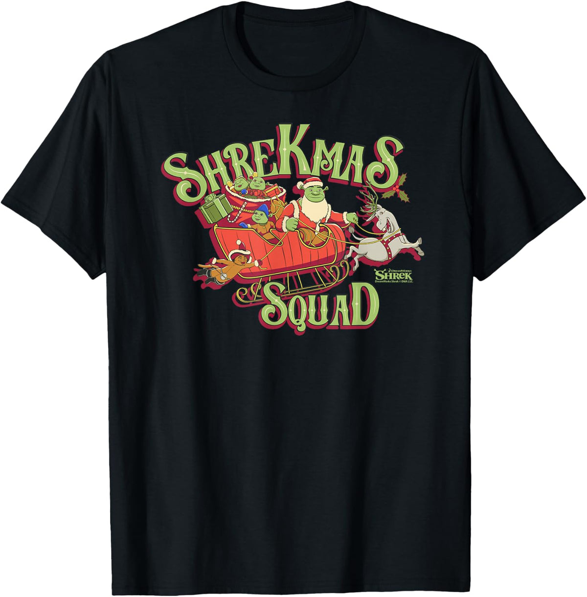 Shrek Shrekmas Squad T-Shirt