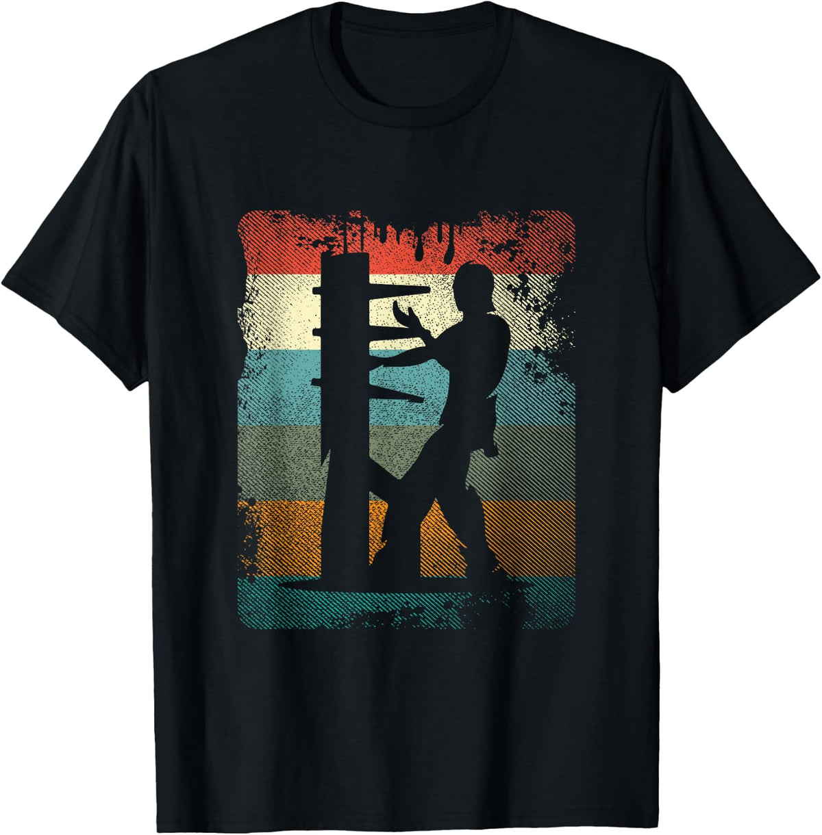 Vintage Wing Chun T-Shirt Retro Kung Fu Martial Art Gift T-Shirt