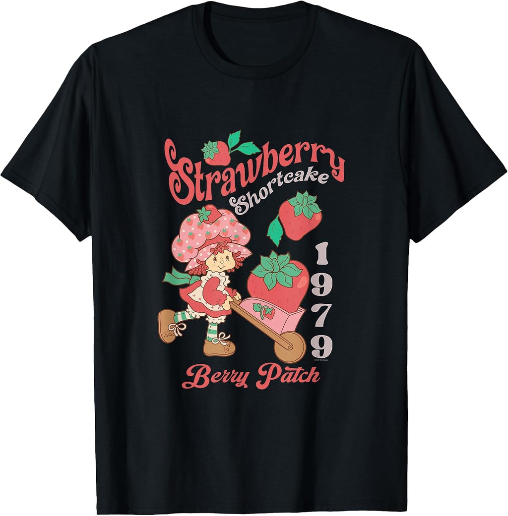 Strawberry Shortcake Vintage 1979 Berry Patch Kawaii Cartoon T-Shirt