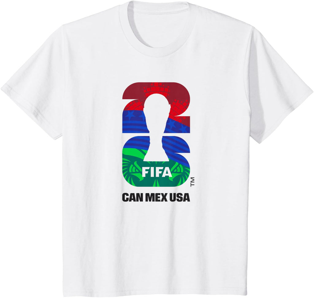 Kids FIFA World CUP26 Host Country Trophy Logo T-Shirt