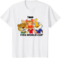 Kids FIFA World CUP26 Host Country Mascots Group T-Shirt