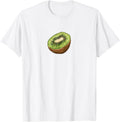 Kiwi Fruit Lovers Y2K Vintage Cute Retro Kiwi Graphic T-Shirt
