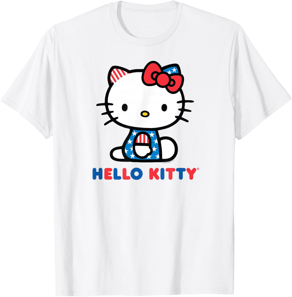 Hello Kitty Stars and Stripes USA Americana T-Shirt