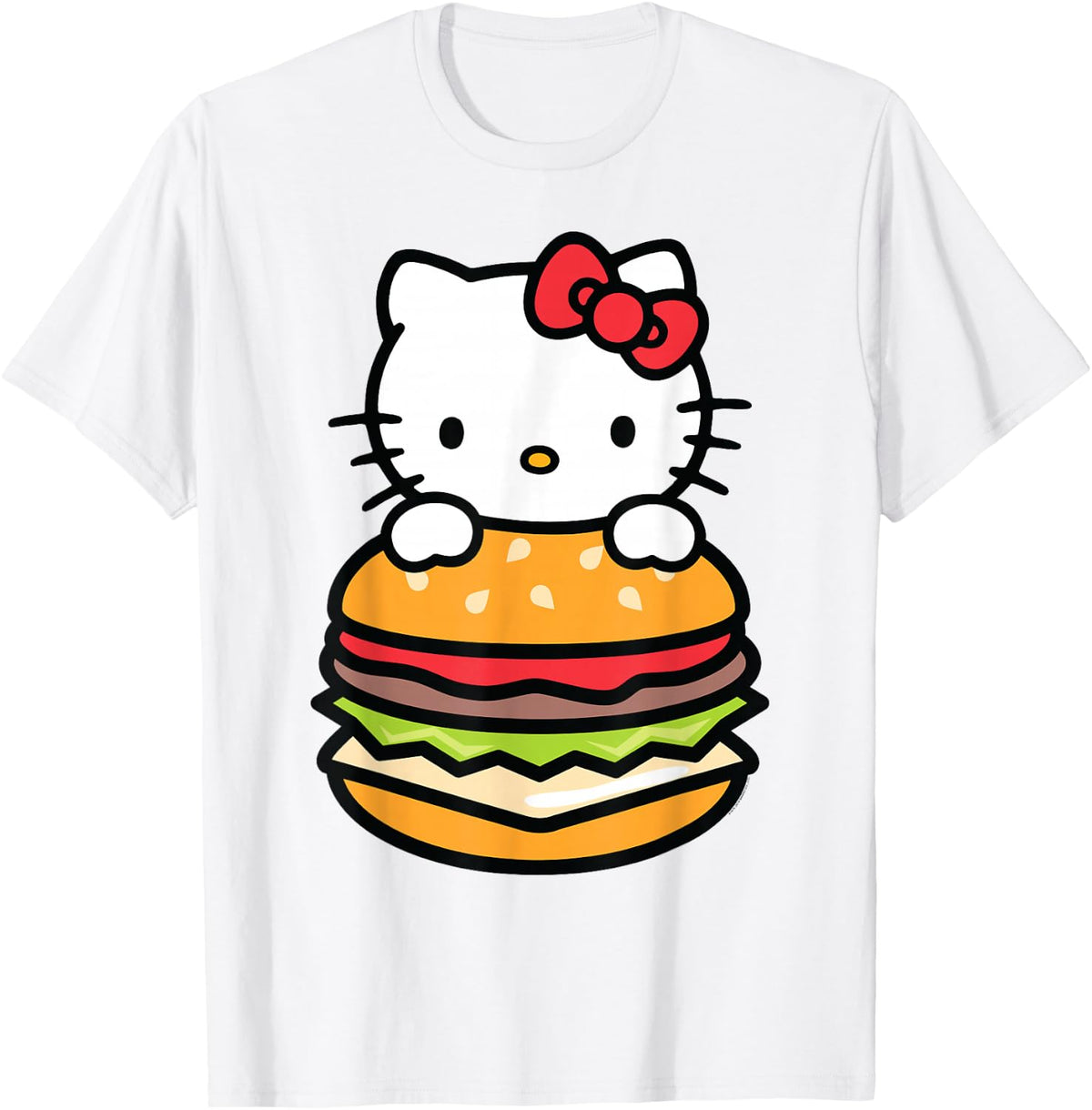 Hello Kitty Burger T-Shirt