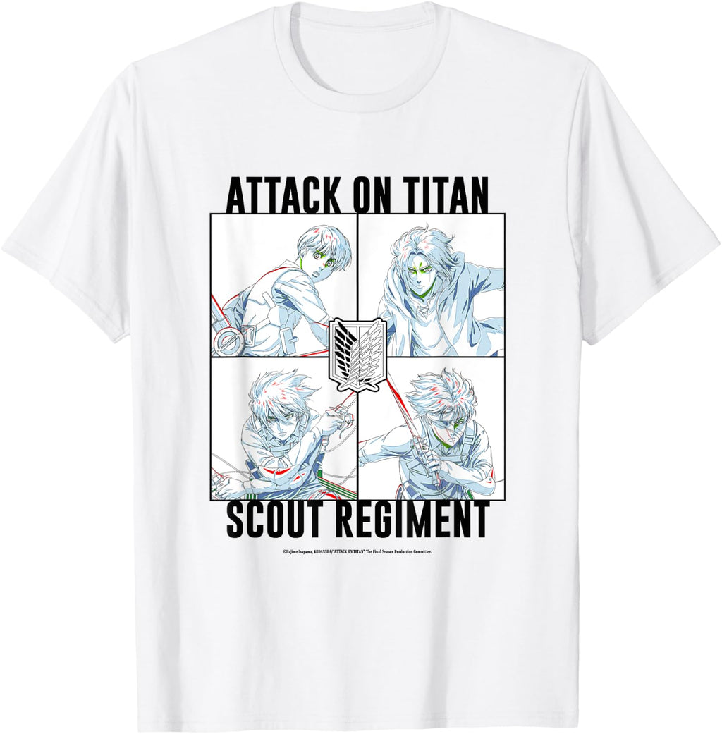 Attack on Titan Final Season - "Scout Regiment Squad" T-Shirt