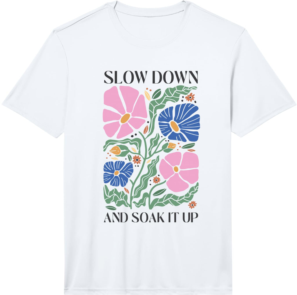 Boho Summer Flower Botanical Nature Lovers Floral Wild Flower Performance T-Shirt