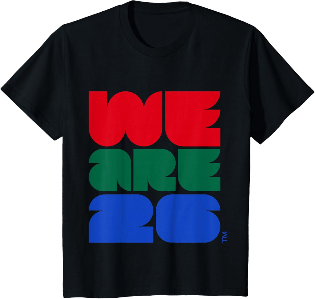 Kids FIFA World CUP26 Event We are 26 T-Shirt