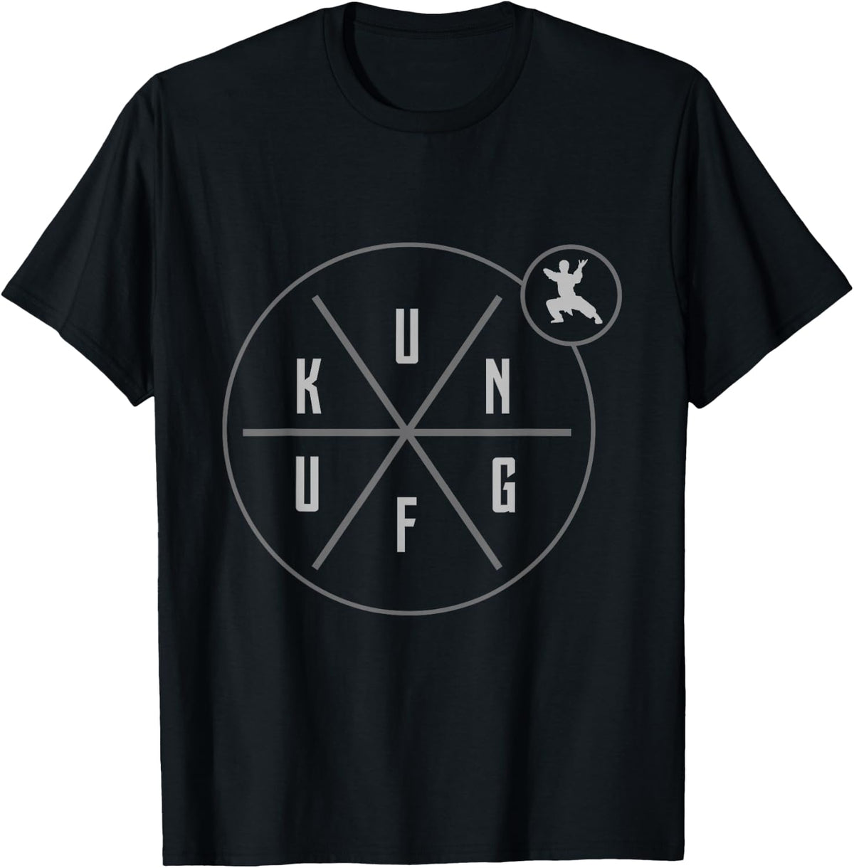 Kung Fu Fighter Fighting - Combat Sports Martial Kung Fu T-Shirt