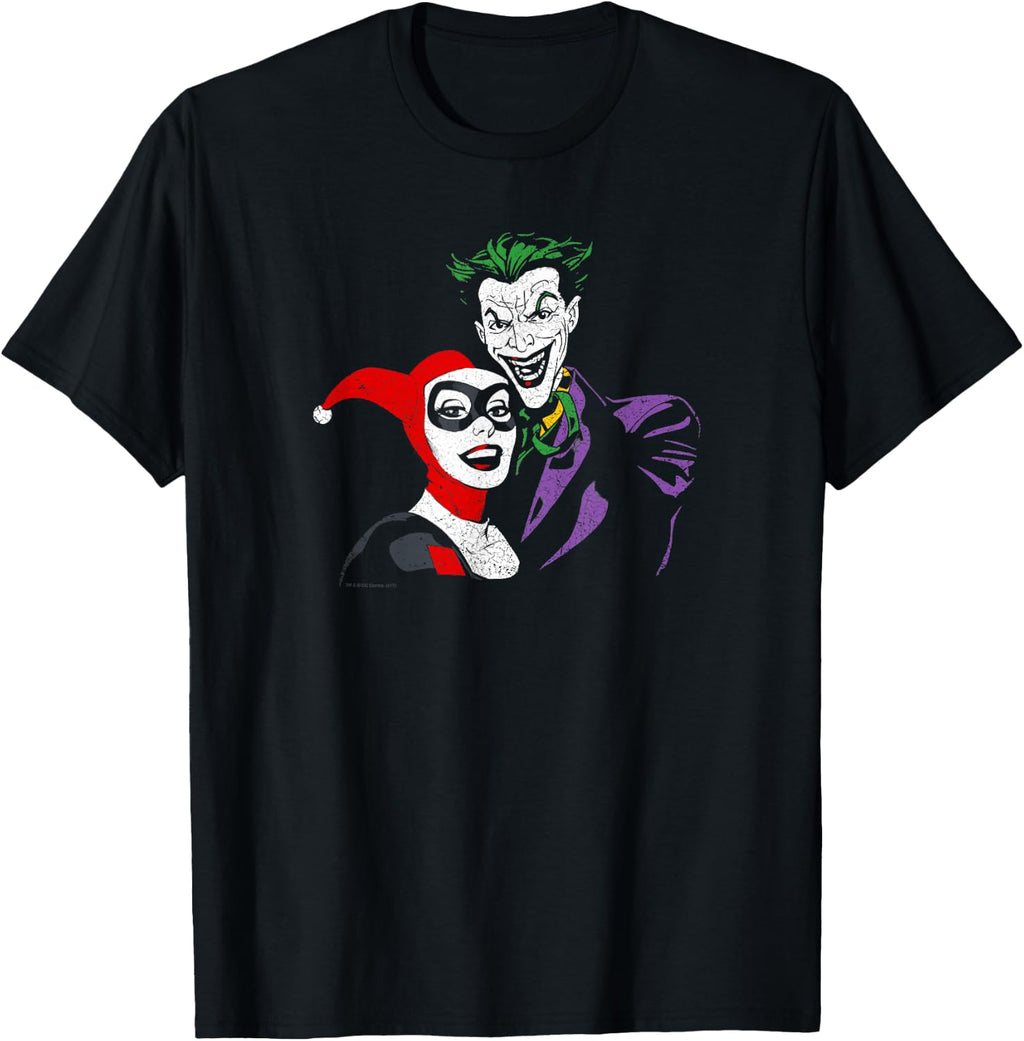 Batman Joker & Harley Quinn T Shirt T-Shirt
