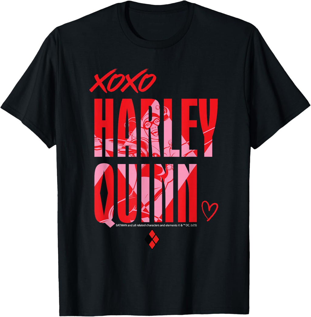 XOXO Harley Quinn Fan Favorite Graphic T-Shirt