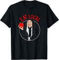 Disney Snow White Evil Queen Apple Eat Local T-Shirt