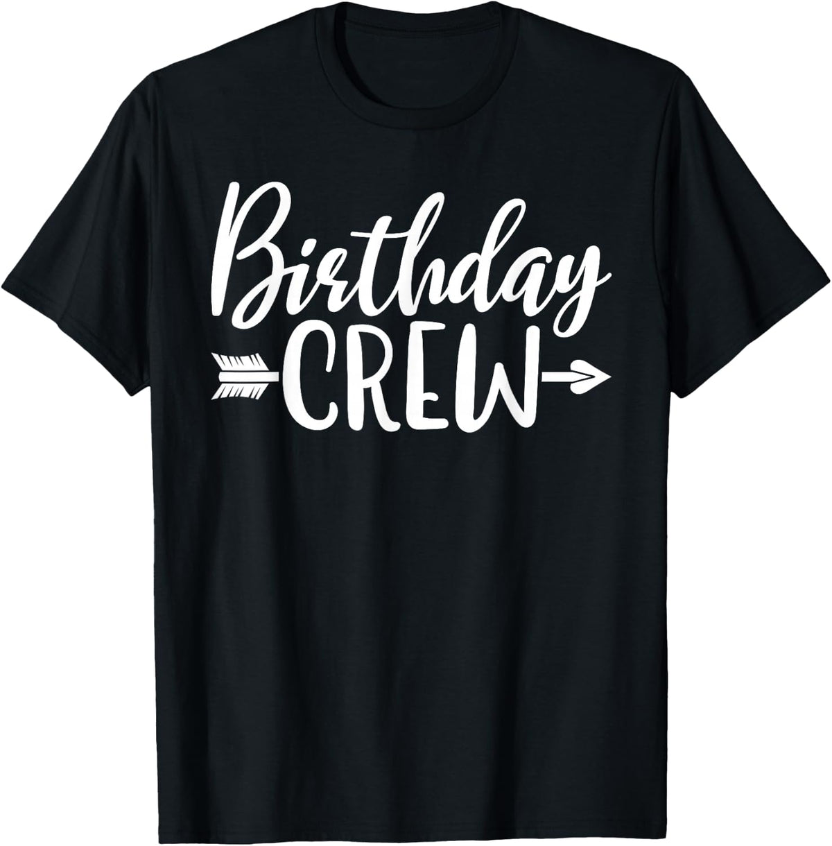 Birthday Crew Group Men Women Kids Matching Birthday Party T-Shirt