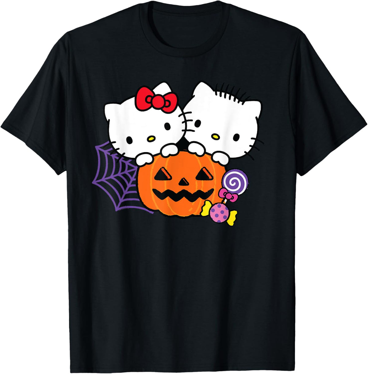 Hello Kitty Dear Daniel Perfect Pair Halloween T-Shirt