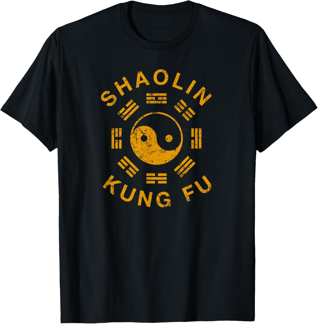 Shaolin Kung Fu Martial Arts Training T-Shirt