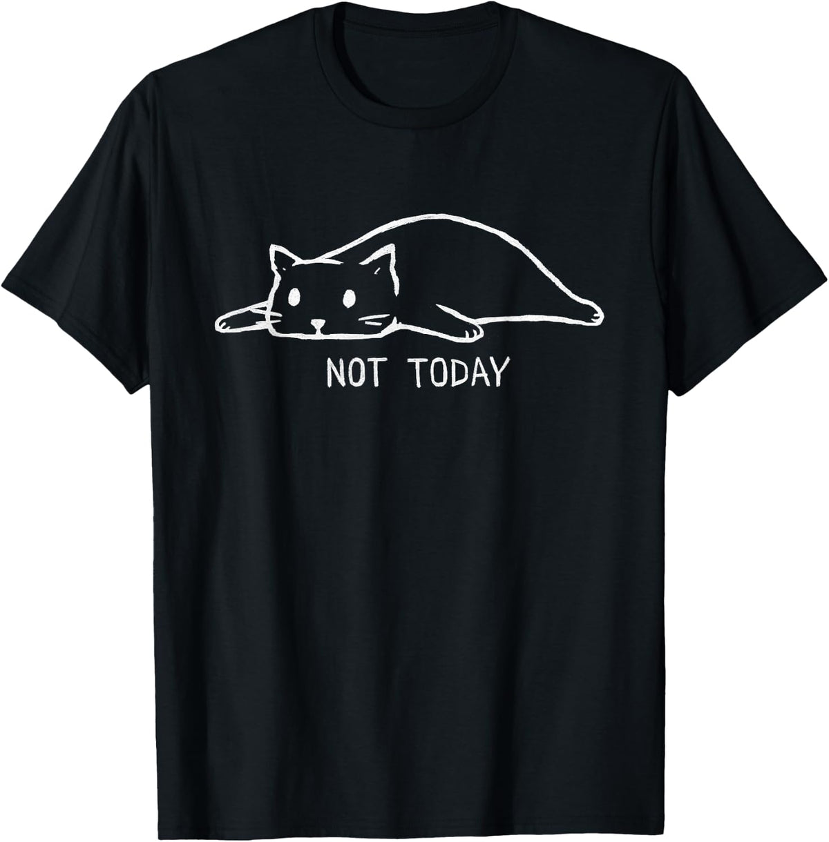 Threadless Fox Shiver Not Today Black Variant Graphic T-Shirt