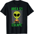 Storm Area 51 Funny Alien Escape Men Women UFO T-Shirt