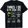 Wrestling Things I Do in My Spare Time Wrestler Boys Kids T-Shirt