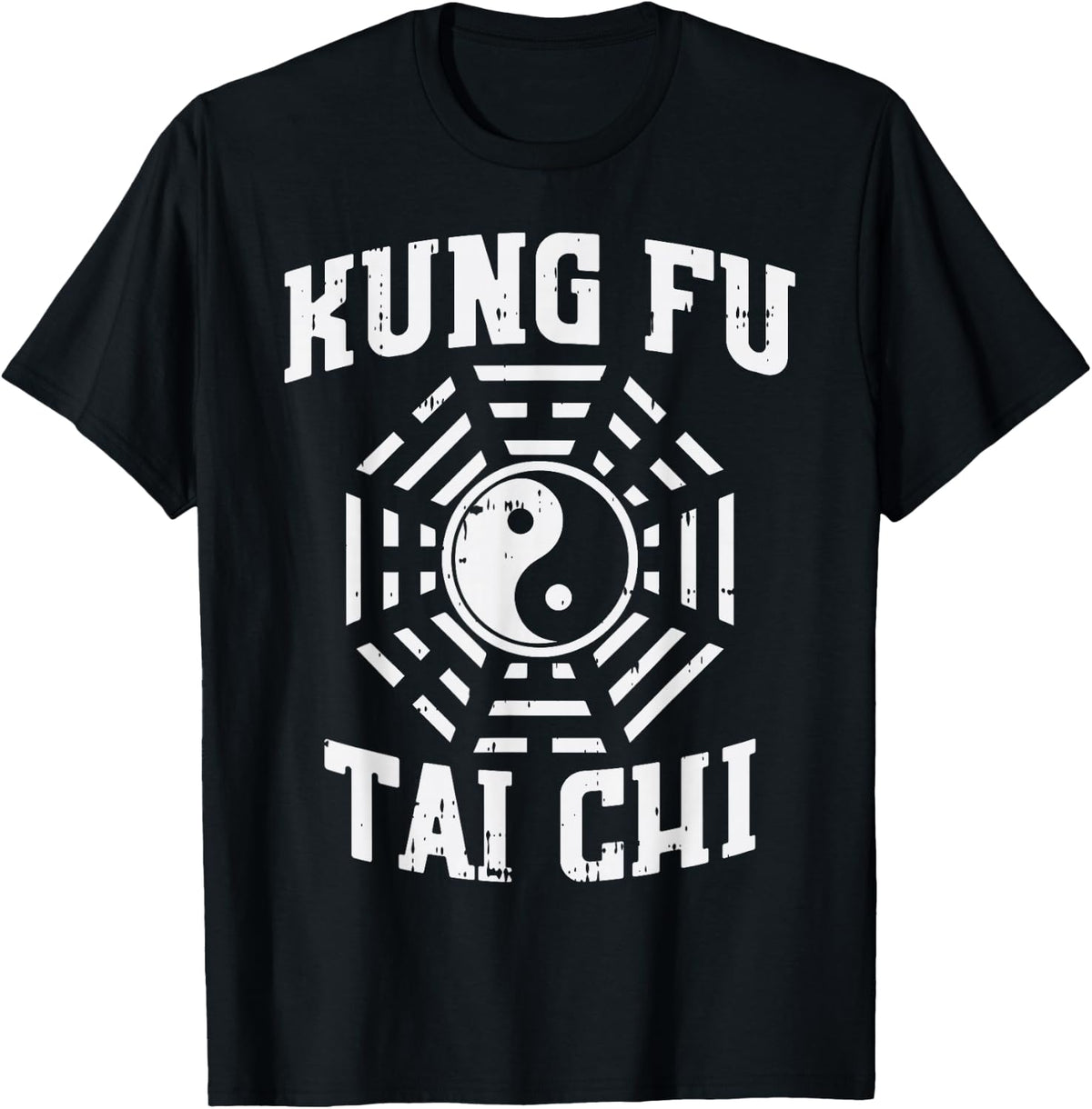 Kung Fu Tai Chi Yin Yang Symbol Chinese Martial Arts Gift T-Shirt