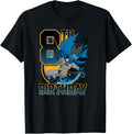DC Comics Batman 8th Birthday Bat Swing Action Poster T-Shirt