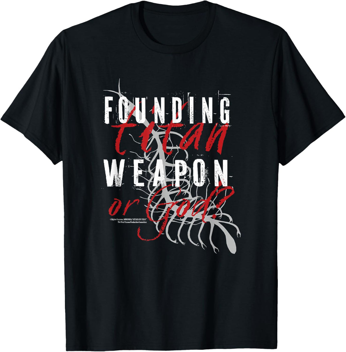 Attack on Titan Final Season - "Founding Titan" T-Shirt