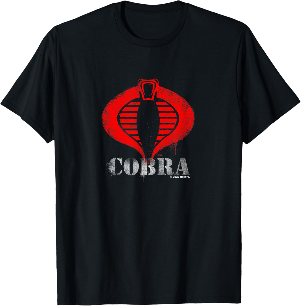 G.I. Joe A Real American Hero Cobra Command Dripping Logo T-Shirt
