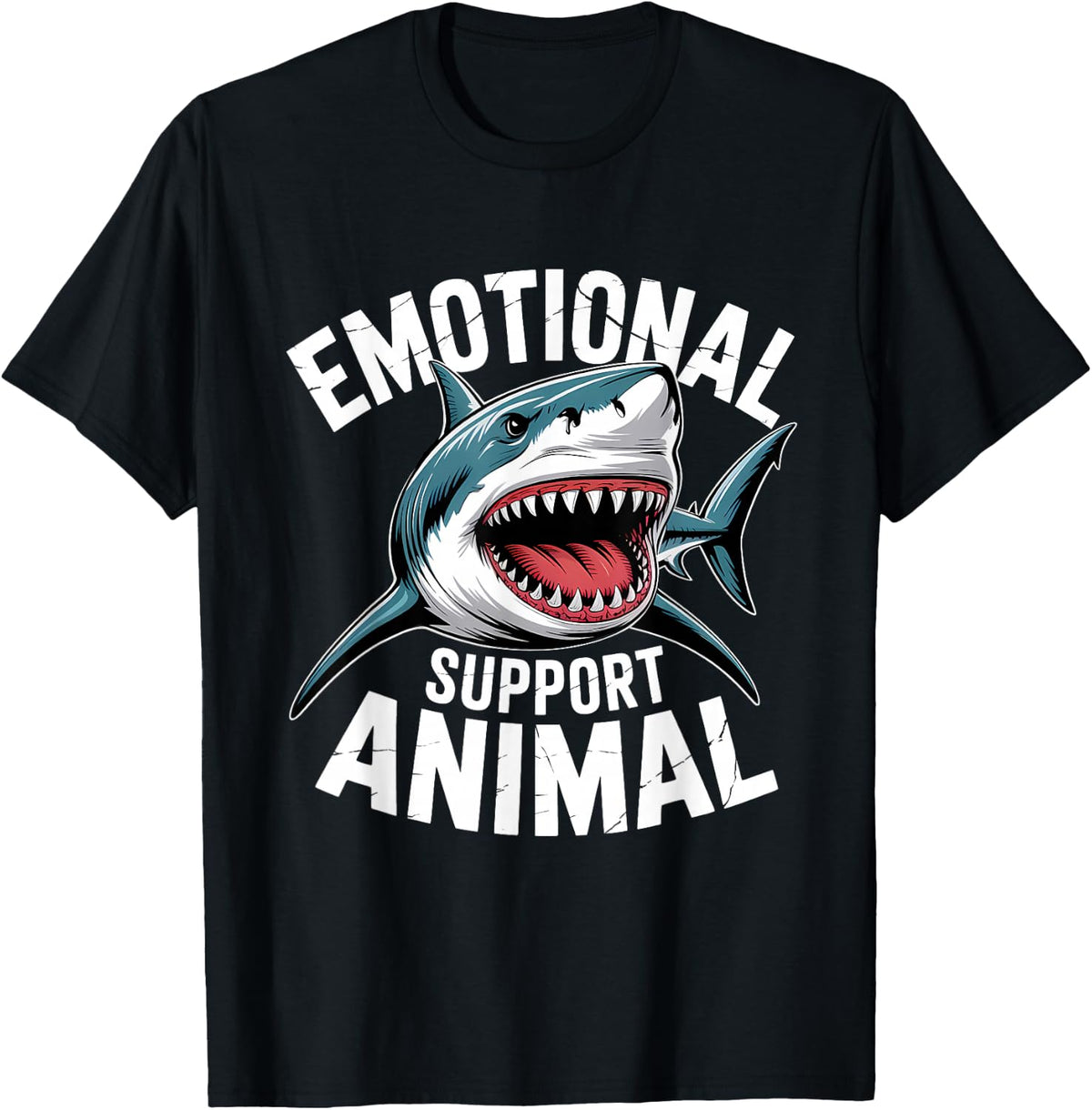Emotional Support Animal Shark T-Shirt