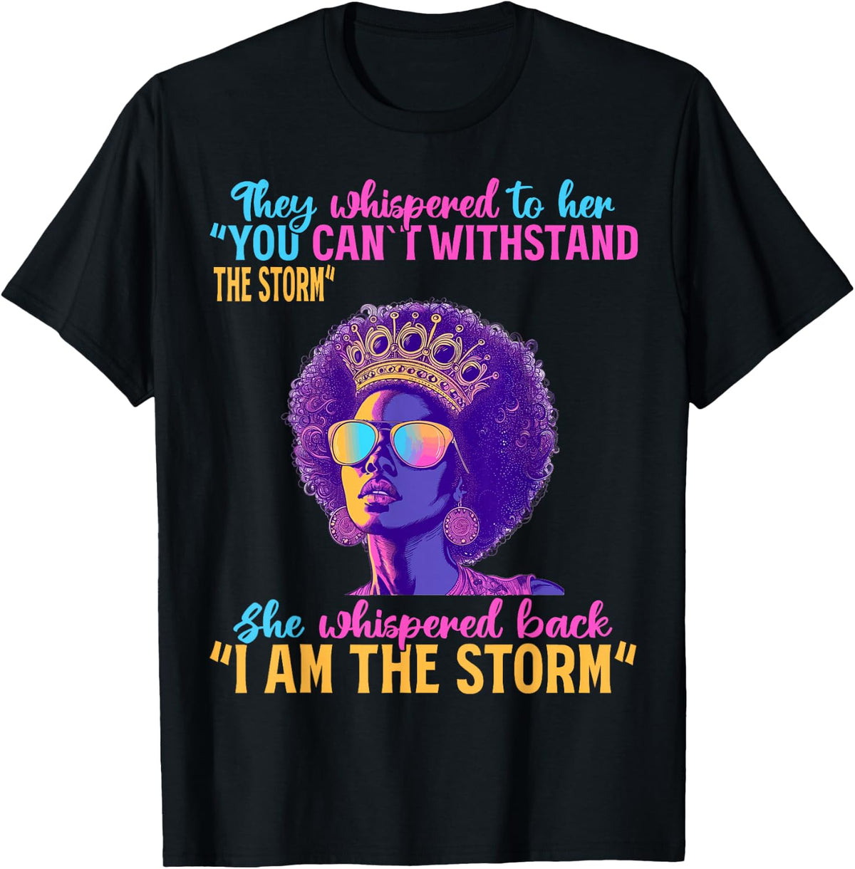 Black Women Proud African American Ladies Black History T-Shirt