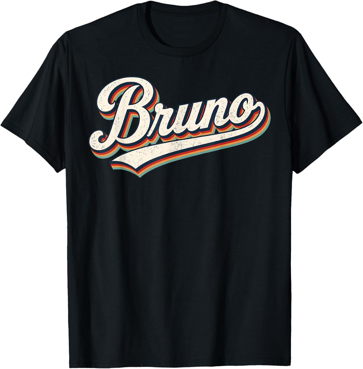 Bruno Name Retro Vintage Gift for Men Women Boy Girl T-Shirt
