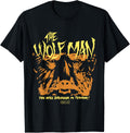 Universal Monsters Wolf Man You Will Shudder in Terror T-Shirt