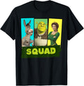 Shrek Squad Group Shot Panel Lineup Poster T-Shirt