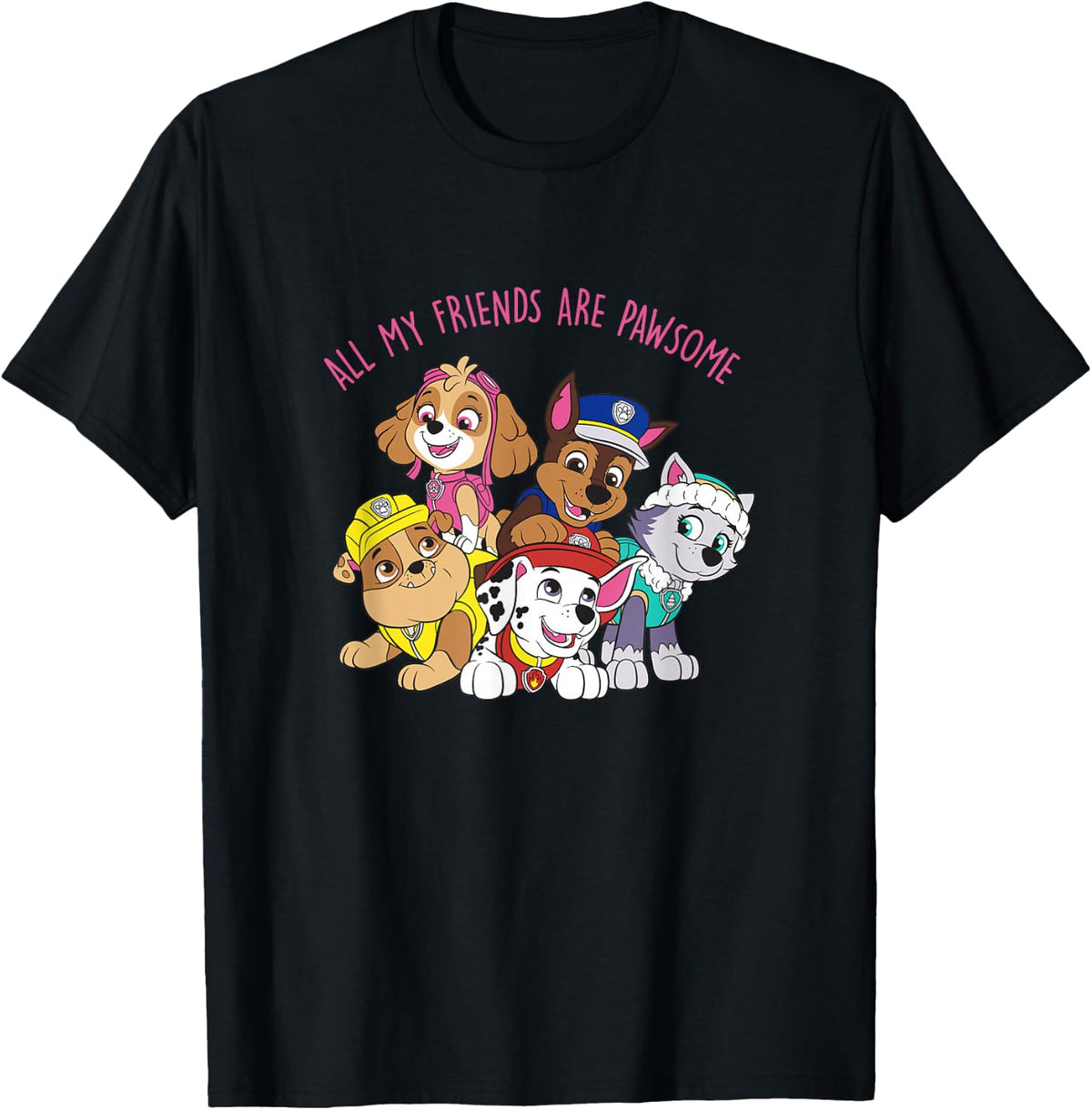 Paw Patrol All My Friends Are Pawsome Group Hug T-Shirt