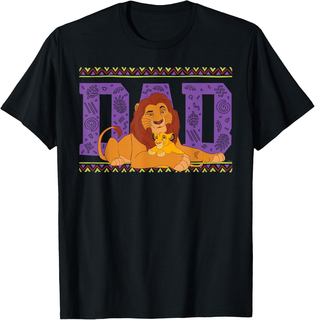 Disney The Lion King Dad Mufasa & Simba Father's Day Family T-Shirt