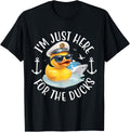 I'm Just Here for The Duck, Duck Cruise, Funny Vacation T-Shirt