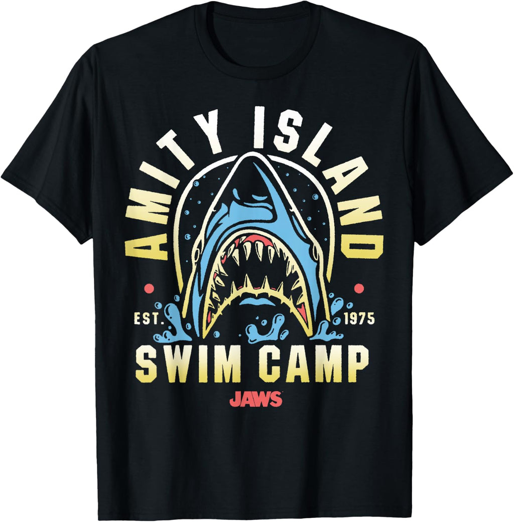 Jaws Amity Swim Camp T-Shirt
