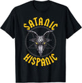 Satanic Hispanic Mexican Devil Goth Punk Praise Satan T-Shirt