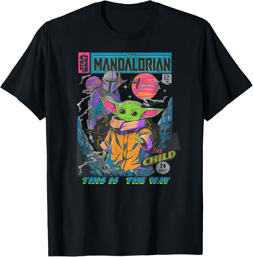 Star Wars: The Mandalorian The Child Comic Book T-Shirt