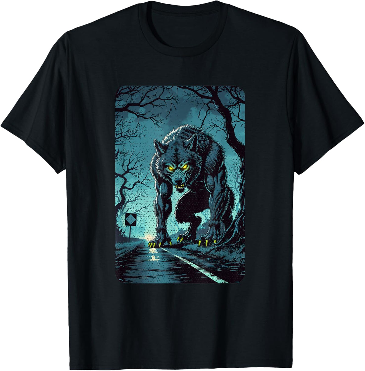 Beast of Bray Road Cryptid | Vintage Horror Encounter T-Shirt