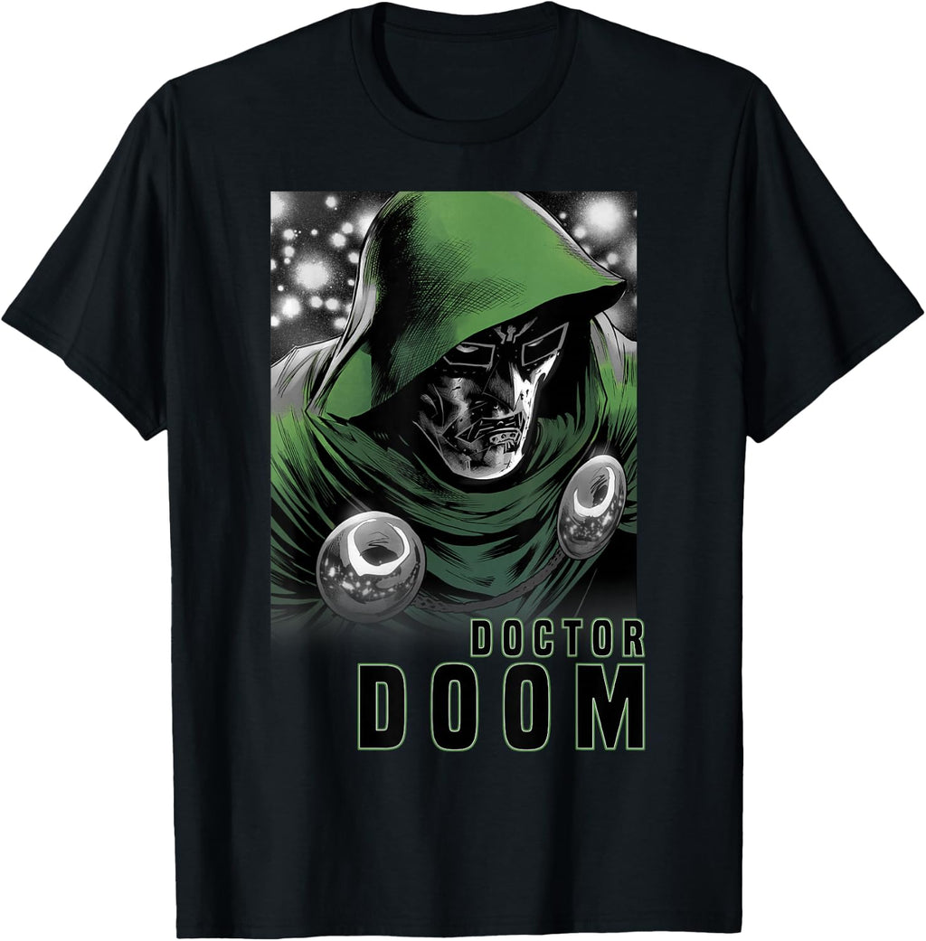 Marvel Fantastic Four Doctor Doom Portrait T-Shirt Small