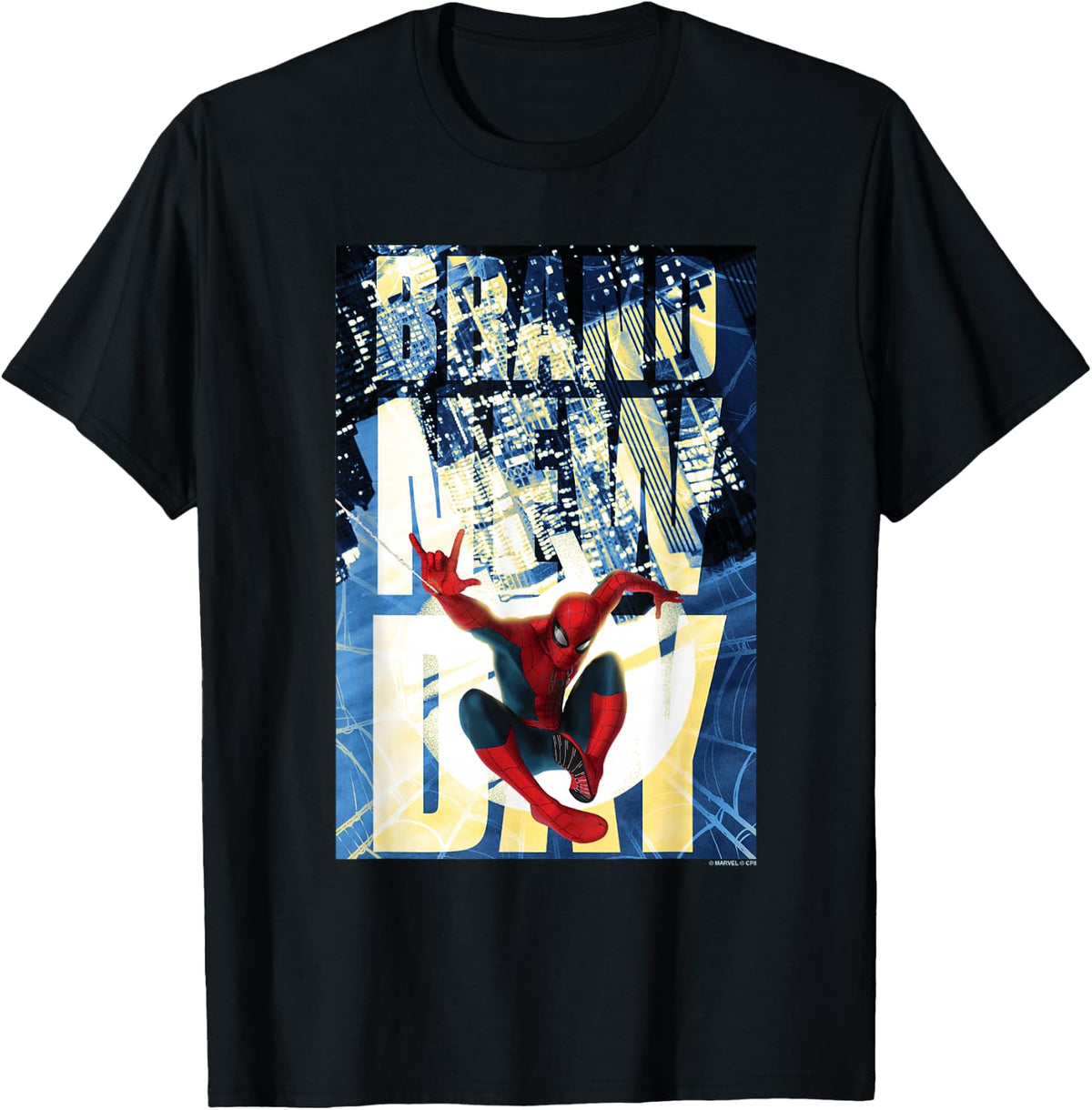 Marvel Spider-Man: Brand New Day Spidey Night Swing T-Shirt