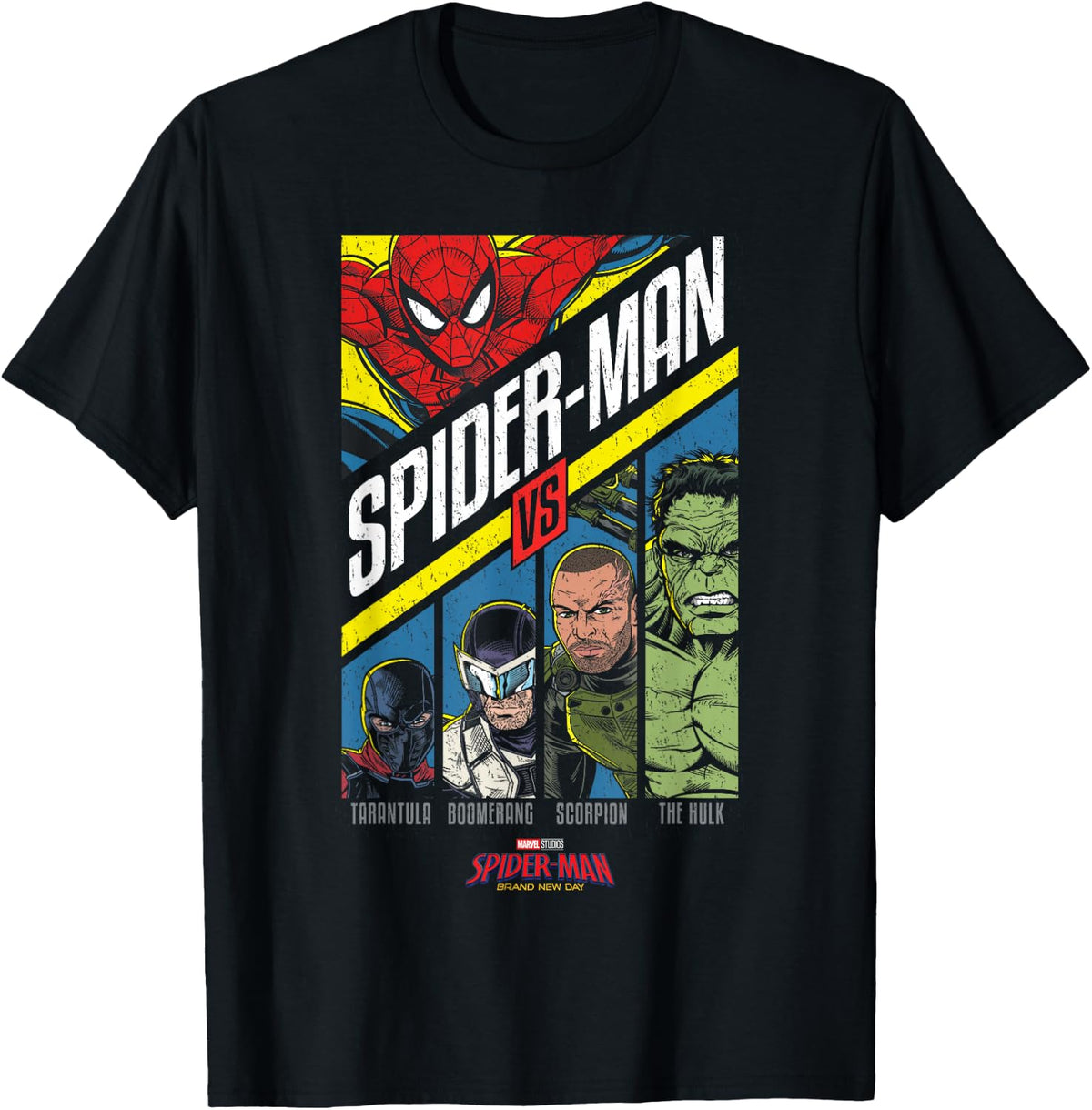Marvel Spider-Man: Brand New Day Spider-Man Vs Rogues Poster T-Shirt