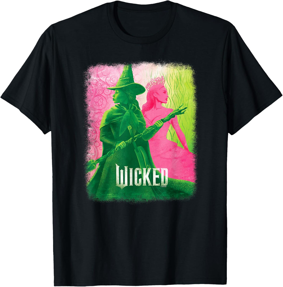 Wicked Elphaba & Glinda Tonal T-Shirt